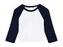  Women's Micro Rib 3/4 Raglan Baby Tee - Bella+Canvas