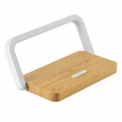 Bežični punjač i držač za mobitel s led svjetlom
