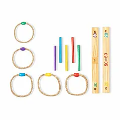 Wooden skill game