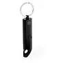  Recycled aluminium keyring, bottle opener, LED light