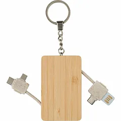 Kabel za punjenje, privjesak od bambusa