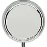  Metal pill box with 3 compartments, mirror