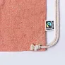  Recycled cotton drawstring bag, shopping bag
