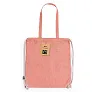  Recycled cotton drawstring bag, shopping bag