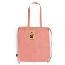  Recycled cotton drawstring bag, shopping bag
