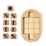  Wooden skill game, 9 pcs