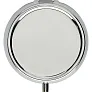  Metal pill box with 3 compartments, mirror
