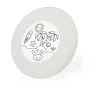  Frisbee for colouring, crayons
