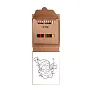 DIBUX colouring set