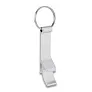 ALUMINIUM key ring with opener