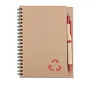 SERENO Notebook with pen - Bella+Canvas