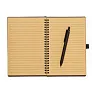  Coffee fibre notebook A5 with ball pen