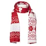  Scarf, Christmas pattern
