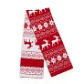  Scarf, Christmas pattern