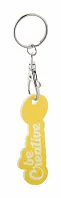 trolley coin keyring