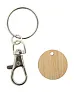 Boomarket trolley coin keyring