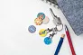 ColoShop trolley coin keyring