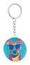 KeyBadge RPET Mini pin button keyring