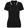  Ženska polo majica s kontrastnim obrubom - Kariban