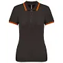  Ženska polo majica s kontrastnim obrubom - Kariban