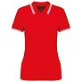  Ženska polo majica s kontrastnim obrubom - Kariban
