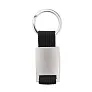 TECH Metal rectangular key ring