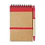 SONORA Recycled paper notebook + pen