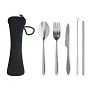 5 SERVICE metalni set pribora za jelo