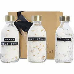 Poklon set za kupanje s 3 soli za kupanje, 200 ml - WELLmark