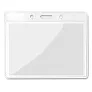 BADGY Transparent badge 10cmx8cm
