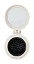 Webrush mirror with hairbrush