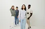  Iqoniq Torres recycled cotton hoodie undyed, natural raw - iqoniq