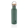  Modern stainless steel bottle with bamboo lid - XD Collection