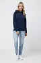  Iqoniq Trivor recycled polyester microfleece hoodie, storm grey - iqoniq