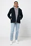  Iqoniq Trivor recycled polyester microfleece hoodie, storm grey - iqoniq