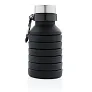  Leakproof collapsible silicon bottle with lid - XD Collection