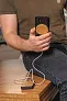  10W bamboo magnetic wireless charger - XD Collection