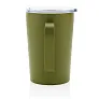  RCS Recycled stainless steel modern vacuum mug with lid, 420 ml - XD Collection
