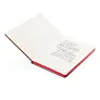  Deluxe A5 notes s tvrdom koricom i rubom u boji - XD Collection