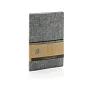  A5 notes s mekanim koricama od GRS certificiranog recikliranog filca - XD Collection