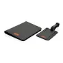  Swiss Peak GRS recycled PU travel gift set - Swiss Peak