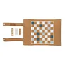  Britton pluteni sklopivi set za igru backgammona i dame - XD Collection