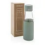 Ukiyo glass hydration tracking bottle with sleeve - Ukiyo