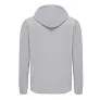  Iqoniq Trivor recycled polyester microfleece hoodie, storm grey - iqoniq