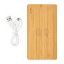  Prijenosna baterija 4000 mAh i bežični punjač 5W od bambusa - XD Collection