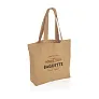  Impact AWARE™ recycled canvas shopper w/pocket 240gsm undyed - XD Collection