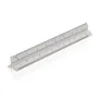  aluminijsko trokutasto ravnalo 15 cm - XD Collection