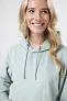  Iqoniq Trivor unisex mikroflis hoodie od recikliranog poliestera - iqoniq