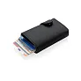  Standard aluminium RFID cardholder with PU wallet - XD Collection