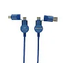  Oakland RCS recycled plastic 6-in-1 fast charging 45W cable - Urban Vitamin